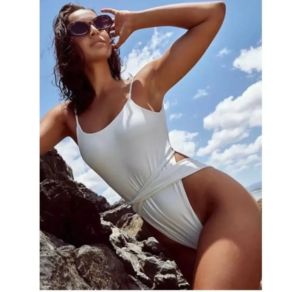 New Free People Mare Perpetua The Essential One-Piece Swimsuit $135 SMALL